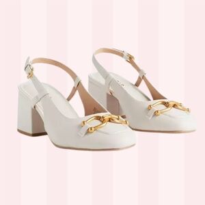 Brand New Torrid Slingback Block Heel with Hardware